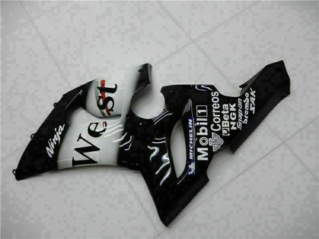 Kit Completo Carenado Moto ZX6R 2005-2006 - Negro