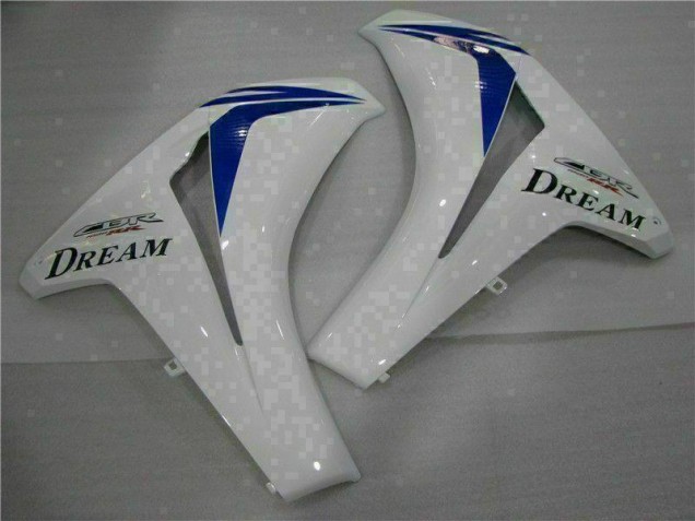 Kits ABS Carenado Motocicleta CBR 1000 RR 2008-2011 - Blanco Azul Kits ABS Carenado Motocicleta CBR 1000 RR 2008-2011 - Blanco Azul