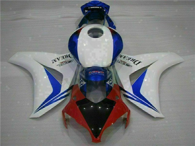 Kits ABS Carenado Motocicleta CBR 1000 RR 2008-2011 - Blanco Azul Kits ABS Carenado Motocicleta CBR 1000 RR 2008-2011 - Blanco Azul