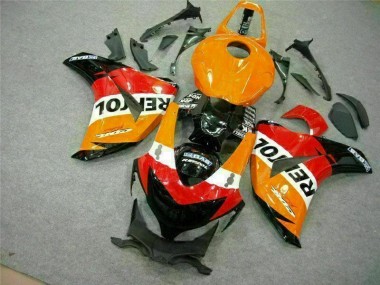 Kits ABS Carenado Motocicleta CBR 1000 RR 2008-2011 - Naranja Repsol