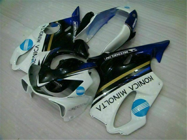 Kits ABS Carenado Motocicleta CBR 600 F4i 2004-2007 - Blanco Negro Kits ABS Carenado Motocicleta CBR 600 F4i 2004-2007 - Blanco Negro