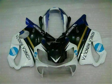 Kits ABS Carenado Motocicleta CBR 600 F4i 2004-2007 - Blanco Negro