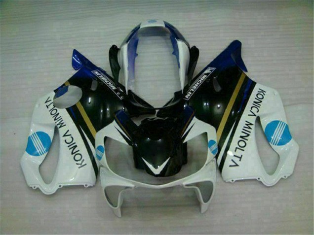 Kits ABS Carenado Motocicleta CBR 600 F4i 2004-2007 - Blanco Negro Kits ABS Carenado Motocicleta CBR 600 F4i 2004-2007 - Blanco Negro