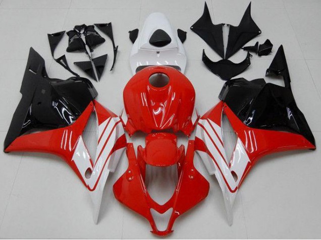 Kits ABS Carenado Motocicleta CBR 600 RR 2009-2012 - Rojo Blanco Negro Kits ABS Carenado Motocicleta CBR 600 RR 2009-2012 - Rojo Blanco Negro