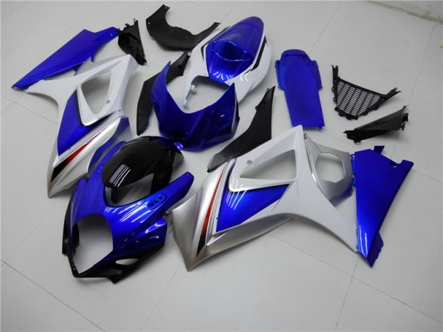 Kits ABS Carenado Motocicleta GSXR 1000 K7 2007-2008 - Azul Blanco Kits ABS Carenado Motocicleta GSXR 1000 K7 2007-2008 - Azul Blanco