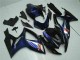 Kits ABS Carenado Motocicleta GSXR 600 / 750 K6 2006-2007 - Azul Negro Kits ABS Carenado Motocicleta GSXR 600 / 750 K6 2006-2007 - Azul Negro