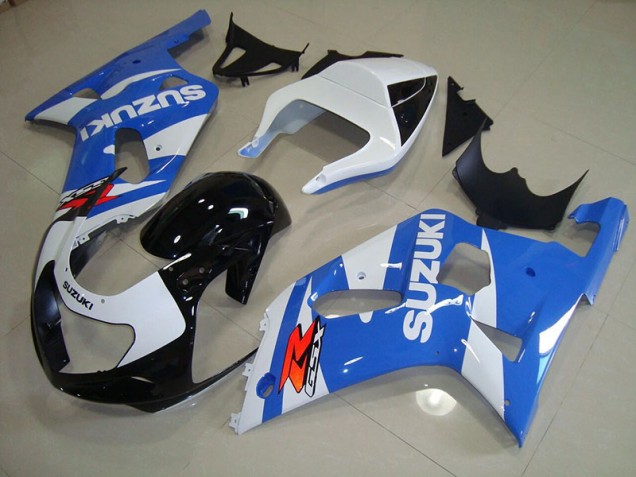 Kits ABS Carenado Motocicleta GSXR 750 K1 K2 K3 2001-2003 - Azul Blanco Kits ABS Carenado Motocicleta GSXR 750 K1 K2 K3 2001-2003 - Azul Blanco