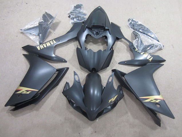Kits ABS Carenado Motocicleta R1 2007-2008 - Negro Oro Calcomanías Kits ABS Carenado Motocicleta R1 2007-2008 - Negro Oro Calcomanías