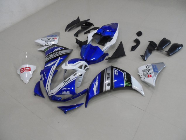 Kits ABS Carenado Motocicleta R1 2012-2014 - Azul Blanco Kits ABS Carenado Motocicleta R1 2012-2014 - Azul Blanco