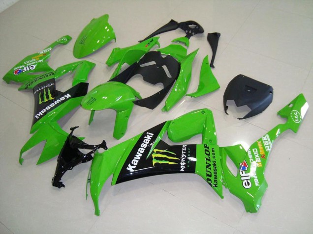 Kits ABS Carenado Motocicleta ZX10R 2008-2010 - Verde Monster Kits ABS Carenado Motocicleta ZX10R 2008-2010 - Verde Monster