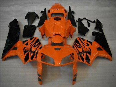Kits Carenado Moto CBR 600 RR 2005-2006 - Naranja Negro