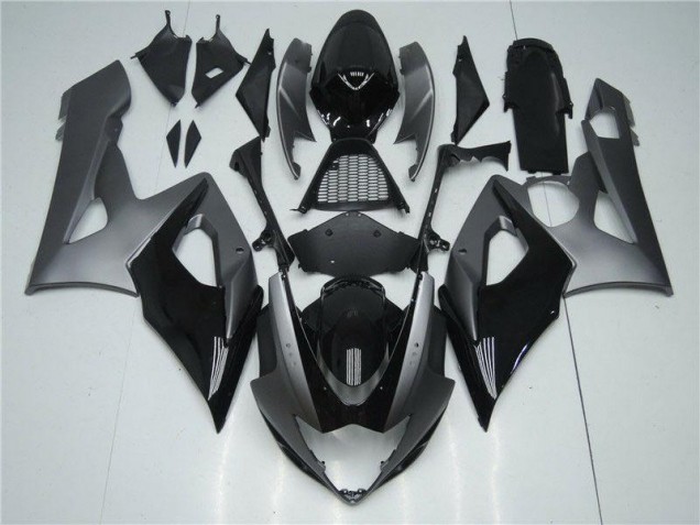 Kits Carenado Moto GSXR 1000 K5 2005-2006 - Gris Negro