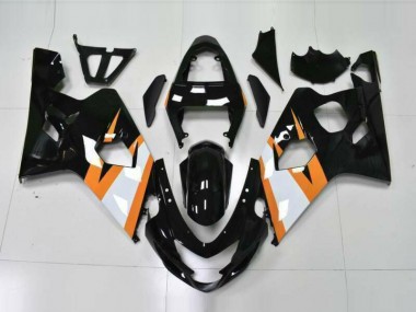Kits Carenado Moto GSXR 600 / 750 K4 2004-2005 - Naranja Negro