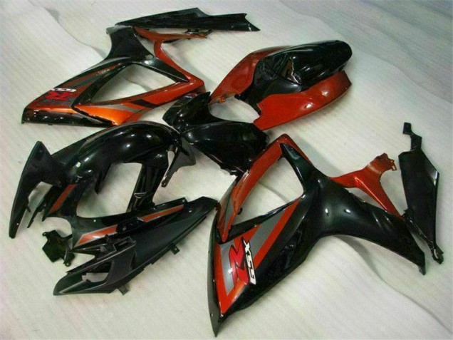 Kits Carenado Moto GSXR 600 / 750 K6 2006-2007 - Negro Rojo Kits Carenado Moto GSXR 600 / 750 K6 2006-2007 - Negro Rojo