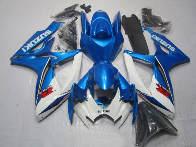 Kits Carenado Moto GSXR 600 K6 2006-2007 - Azul Blanco Kits Carenado Moto GSXR 600 K6 2006-2007 - Azul Blanco