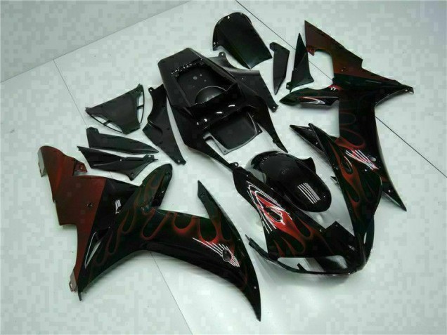 Kits Carenado Moto R1 2002-2003 - Negro Kits Carenado Moto R1 2002-2003 - Negro