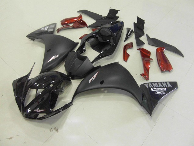 Kits Carenado Moto R1 2009-2011 - Negro Mate Kits Carenado Moto R1 2009-2011 - Negro Mate