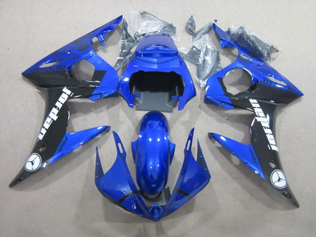 Kits Carenado Moto R6 2003-2005 - Azul Negro Kits Carenado Moto R6 2003-2005 - Azul Negro