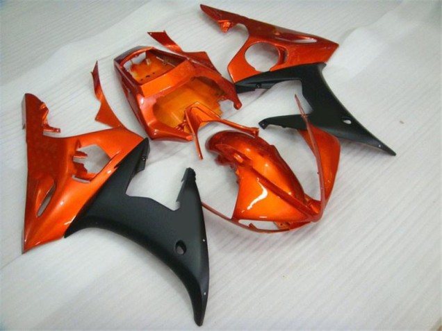 Kits Carenado Moto R6 2003-2005 - Naranja Negro Kits Carenado Moto R6 2003-2005 - Naranja Negro