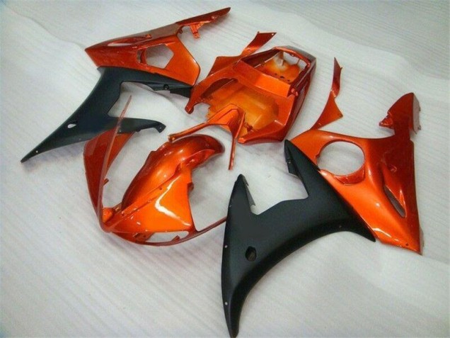 Kits Carenado Moto R6 2003-2005 - Naranja Negro Kits Carenado Moto R6 2003-2005 - Naranja Negro