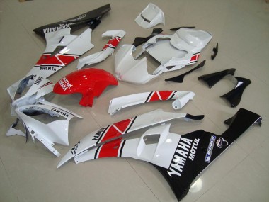Kits Carenado Moto R6 2006-2007 - Rojo Blanco Negro
