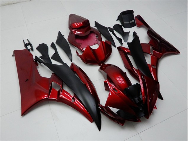 Kits Carenado Moto R6 2006-2007 - Rojo Negro Kits Carenado Moto R6 2006-2007 - Rojo Negro