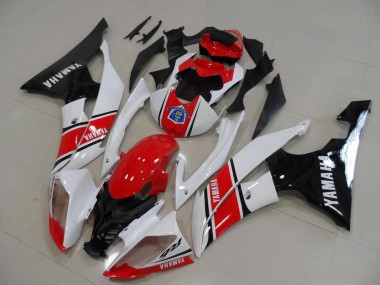 Kits Carenado Moto R6 2008-2016 - Rojo Blanco Negro