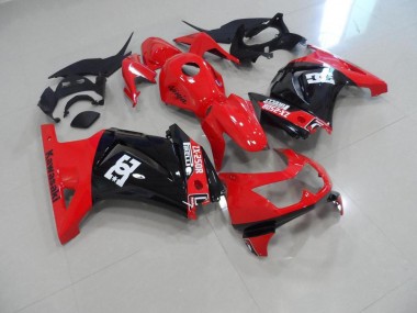 Kits Carenado Moto ZX 250R 2008-2012 - Rojo Negro