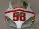 Kits Completo Carenado Moto ABS CBR 1000 RR 2004-2005 - Blanco Rojo Kits Completo Carenado Moto ABS CBR 1000 RR 2004-2005 - Blanco Rojo