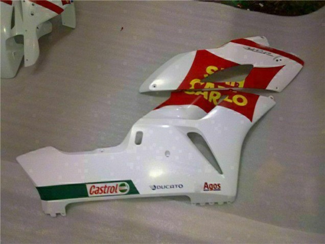 Kits Completo Carenado Moto ABS CBR 1000 RR 2004-2005 - Blanco Rojo Kits Completo Carenado Moto ABS CBR 1000 RR 2004-2005 - Blanco Rojo