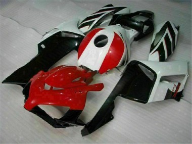 Kits Completo Carenado Moto ABS CBR 1000 RR 2004-2005 - Negro Blanco