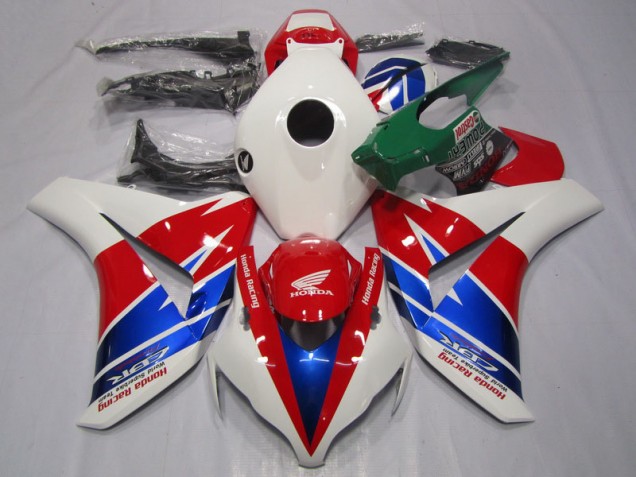 Kits Completo Carenado Moto ABS CBR 1000 RR 2008-2011 - Rojo Blanco Azul Kits Completo Carenado Moto ABS CBR 1000 RR 2008-2011 - Rojo Blanco Azul