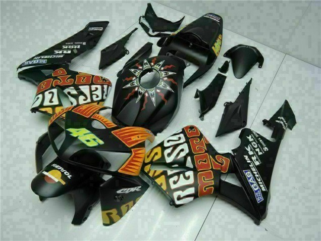 Kits Completo Carenado Moto ABS CBR 600 RR 2005-2006 - Negro Kits Completo Carenado Moto ABS CBR 600 RR 2005-2006 - Negro