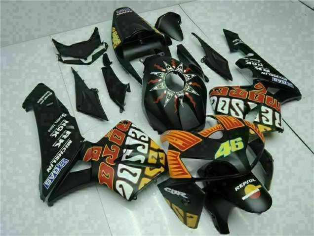 Kits Completo Carenado Moto ABS CBR 600 RR 2005-2006 - Negro Kits Completo Carenado Moto ABS CBR 600 RR 2005-2006 - Negro