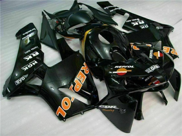 Kits Completo Carenado Moto ABS CBR 600 RR 2005-2006 - Negro Repsol Kits Completo Carenado Moto ABS CBR 600 RR 2005-2006 - Negro Repsol