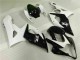 Kits Completo Carenado Moto ABS GSXR 1000 K5 2005-2006 - Blanco Negro Kits Completo Carenado Moto ABS GSXR 1000 K5 2005-2006 - Blanco Negro