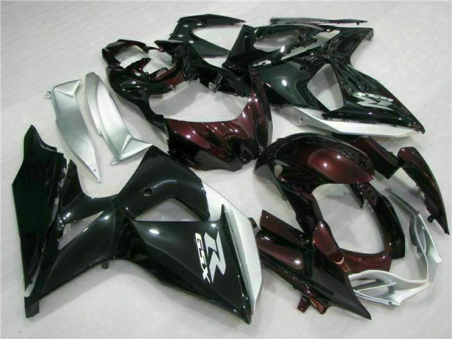 Kits Completo Carenado Moto ABS GSXR 1000 K9 2009-2016 - Marrón Negro Kits Completo Carenado Moto ABS GSXR 1000 K9 2009-2016 - Marrón Negro