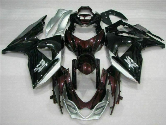 Kits Completo Carenado Moto ABS GSXR 1000 K9 2009-2016 - Marrón Negro Kits Completo Carenado Moto ABS GSXR 1000 K9 2009-2016 - Marrón Negro