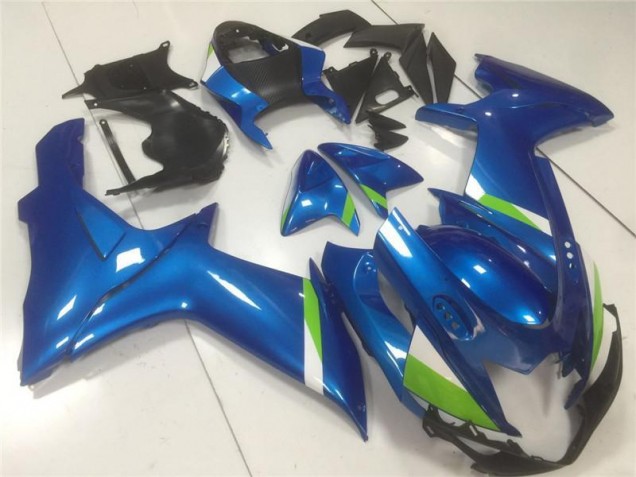 Kits Completo Carenado Moto ABS GSXR 600 / 750 K11 2011-2021 - Azul Kits Completo Carenado Moto ABS GSXR 600 / 750 K11 2011-2021 - Azul