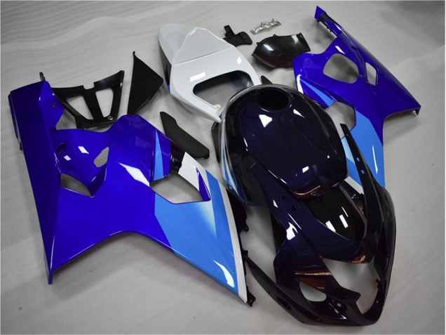 Kits Completo Carenado Moto ABS GSXR 600 / 750 K4 2004-2005 - Azul Blanco Kits Completo Carenado Moto ABS GSXR 600 / 750 K4 2004-2005 - Azul Blanco