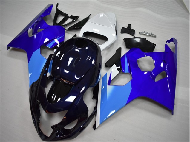 Kits Completo Carenado Moto ABS GSXR 600 / 750 K4 2004-2005 - Azul Blanco Kits Completo Carenado Moto ABS GSXR 600 / 750 K4 2004-2005 - Azul Blanco