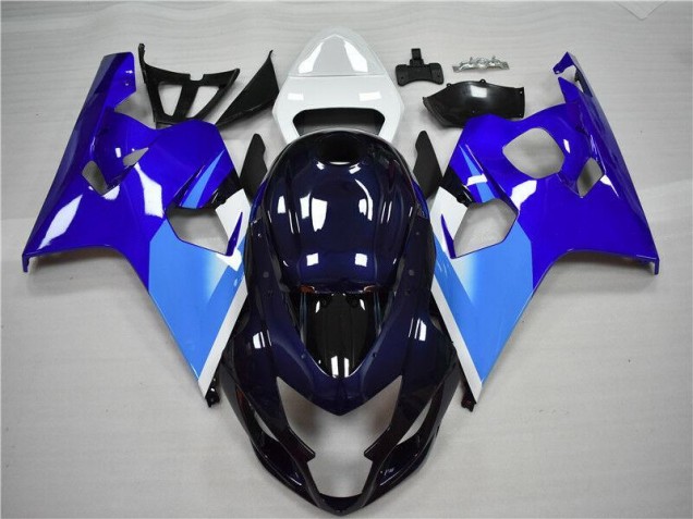 Kits Completo Carenado Moto ABS GSXR 600 / 750 K4 2004-2005 - Azul Blanco Kits Completo Carenado Moto ABS GSXR 600 / 750 K4 2004-2005 - Azul Blanco