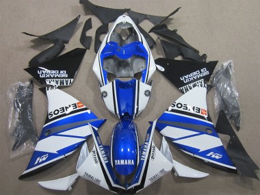 Kits Completo Carenado Moto ABS R1 2009-2011 - Azul Blanco