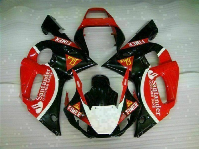 Kits Completo Carenado Moto ABS R6 1998-2002 - Rojo Negro Kits Completo Carenado Moto ABS R6 1998-2002 - Rojo Negro