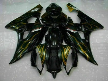Kits Completo Carenado Moto ABS R6 2006-2007 - Negro