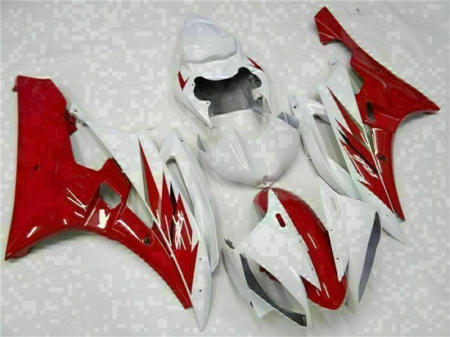 Kits Completo Carenado Moto ABS R6 2006-2007 - Rojo Blanco Kits Completo Carenado Moto ABS R6 2006-2007 - Rojo Blanco