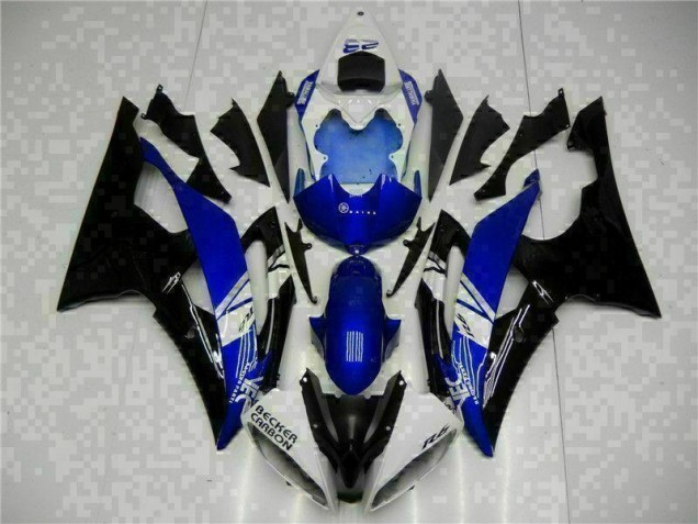 Kits Completo Carenado Moto ABS R6 2008-2016 - Azul Negro Kits Completo Carenado Moto ABS R6 2008-2016 - Azul Negro