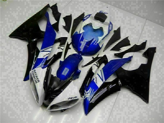 Kits Completo Carenado Moto ABS R6 2008-2016 - Azul Negro Kits Completo Carenado Moto ABS R6 2008-2016 - Azul Negro