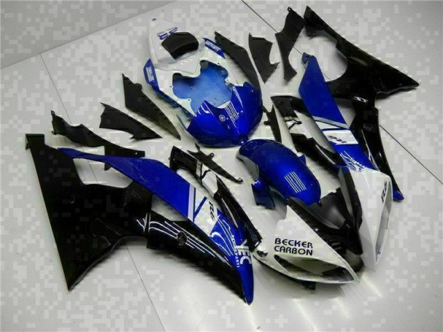 Kits Completo Carenado Moto ABS R6 2008-2016 - Azul Negro Kits Completo Carenado Moto ABS R6 2008-2016 - Azul Negro