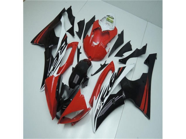Kits Completo Carenado Moto ABS R6 2008-2016 - Rojo Blanco Kits Completo Carenado Moto ABS R6 2008-2016 - Rojo Blanco